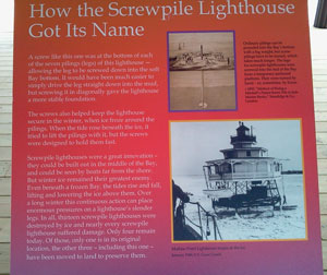 screwpile lighthouse name change