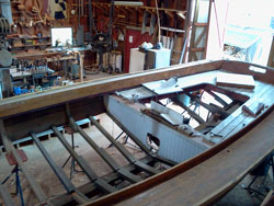 skipjack being restored