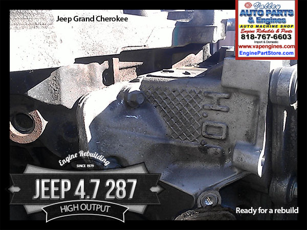 jeep 4.7 V8 high output engine