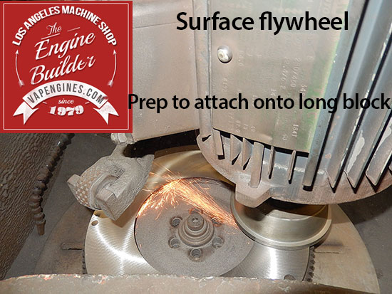 flywheel grinding to smooth surface