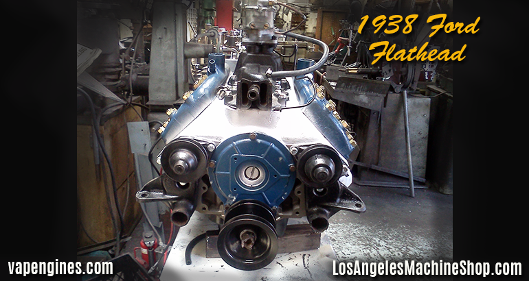 1938 Ford Flathead Engine Rebuild shop