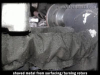 metal shavings