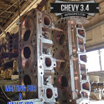 chevy 3.4 cylinder head valve job project.