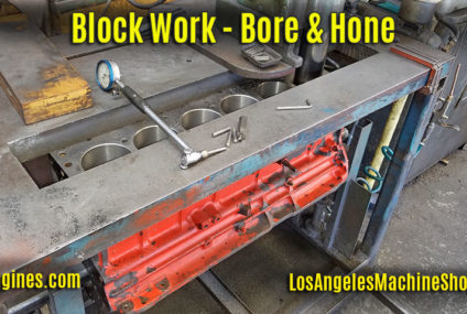 Bore & Hone Engine Blocks