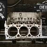 bore and hone Chevy 4.3 engine block