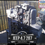 Jeep 4.7 287 V8 engine ready to rebuild