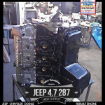 jeep 4.7 HO remanufactured engine