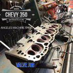 Chevy 350 valve job cylinder head