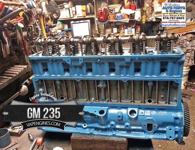 chevy gm 235 remanufactured engine