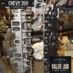 gm chevy 350 5.7 valve job cylinder head repairs