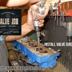 install valve guides Cadi 8.2 heads