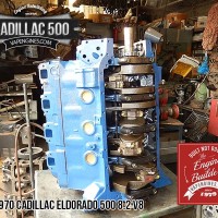 Crank side- Cadillac 500 8.2 engine