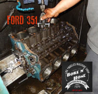 Ford 351 cylinder honing