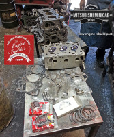 Mitsubishi Minicab 3G81 engine rebuild kit parts
