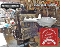 Rebuilt 3G81 Mitsubishi Minicab engine
