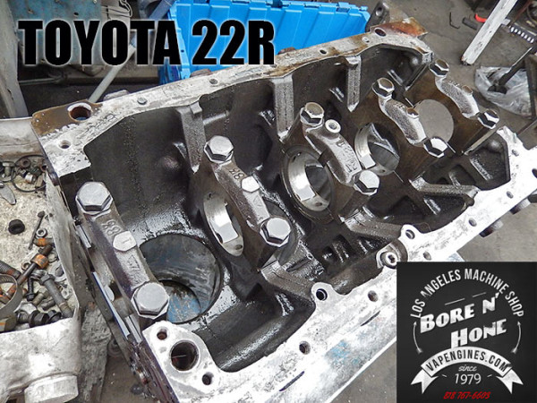 Toyota 22R Bore and Hone - Los Angeles Machine Shop- Engine Rebuilder ...
