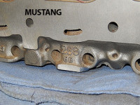 mustang 289 cylinder head stamp