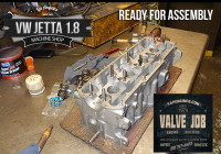 vw valve job assembly