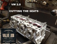 cutting seats VW 2.0 cylinder head