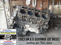 03 gm 6.6 lb7 duramax engine teardown