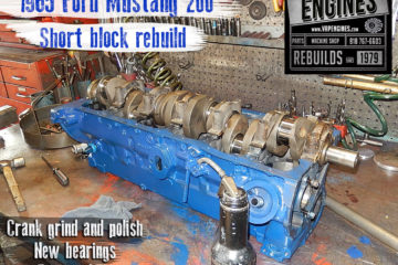 65 Ford Mustang 200 I6 Remanufactured engine