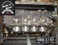 Bore cylinders on Dodge 4.7 block