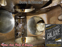 Bore and Honed cylinders Ford Galaxie 352 5.8