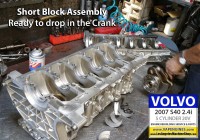 Short block rebuild Volvo S40