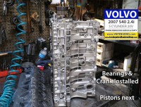 Volvo S40 short block rebuild