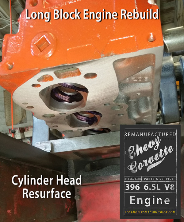 cylinder head resurface chevy 396