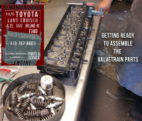 Valve Job Toyota 4.2 cylinder head