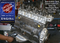 Remanufactured Datsun Roadster 1600 Engine