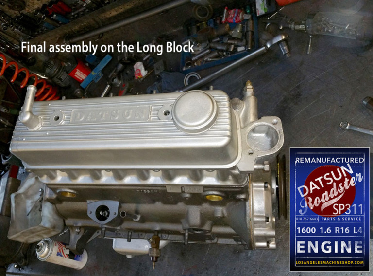 Nissan Datsun Roadster 1600 SP311 1.6L R16 Engine Rebuild