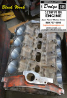 block work doge 318 engine