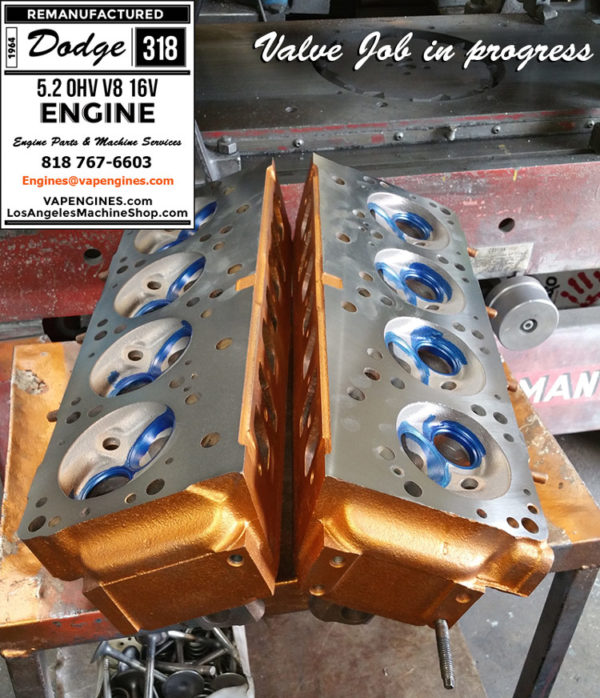 dodge 318 valve job