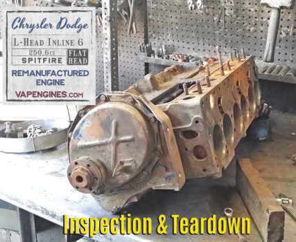 Chrysler 251 Engine before rebuild