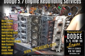 Dodge 5.7 Engine Rebuild Service