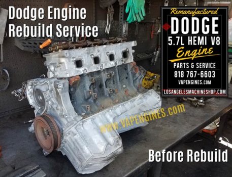 Before engine rebuild on Dodge 5.7 engine