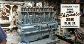 Remanufactured Chevy 216 Engine Builder