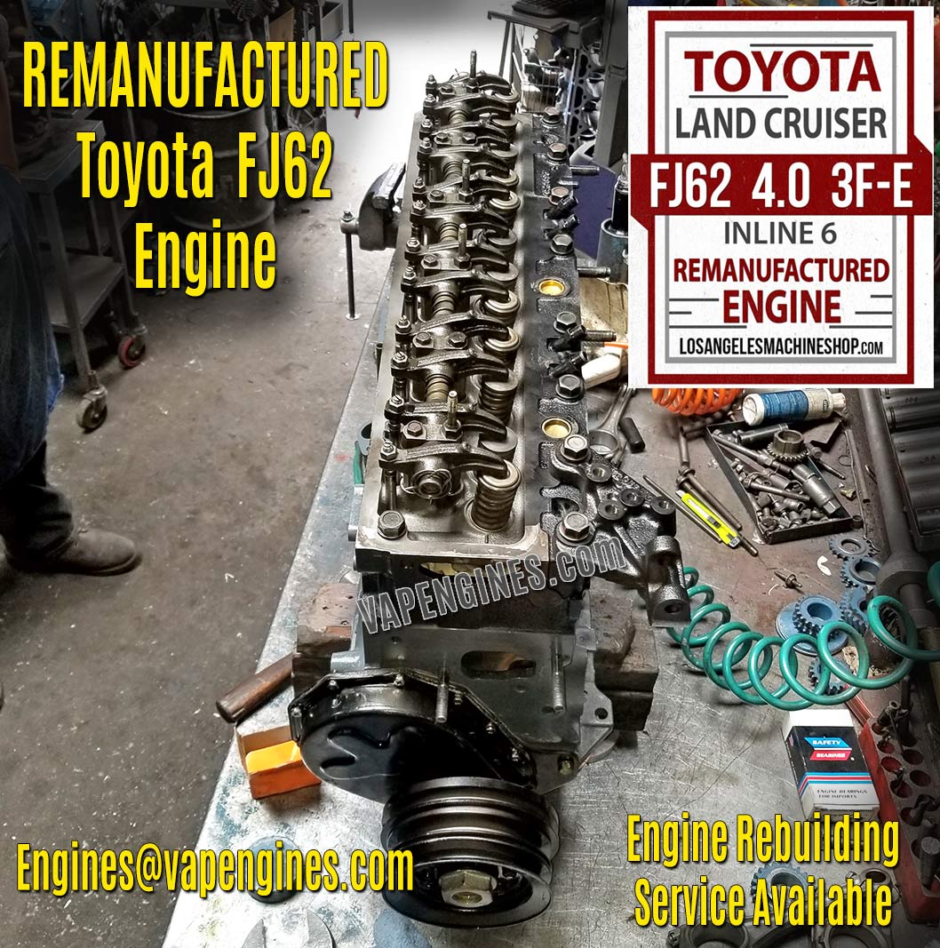 Toyota Land Cruiser FJ62 4.0 Engine Rebuild service