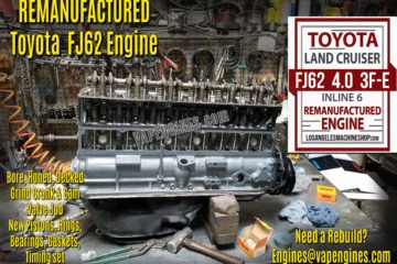 Toyota Land Cruiser FJ62 3FE 4.0 Engine Rebuild