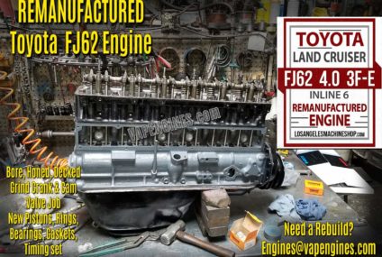 Toyota Land Cruiser FJ62 3FE 4.0 Engine Rebuild