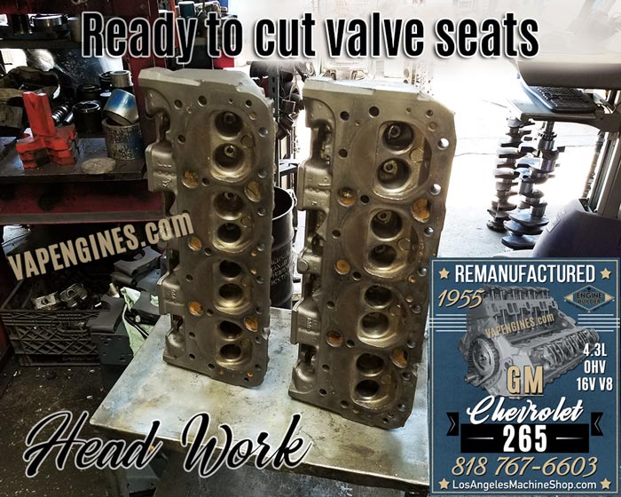 CHEVROLET SMALL BLOCK 265-400 V8 - Cylinder Heads and Components - Cylinder  Heads - Page 1 - Jim's Automotive Machine Shop, Inc.