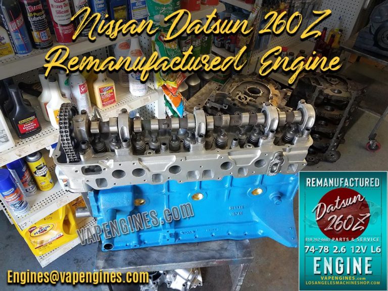Remanufactured Nissan Datsun 260Z Engine Need a Rebuild?