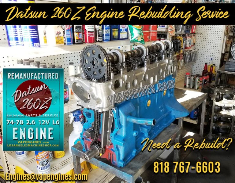 Remanufactured Nissan Datsun 260Z Engine Need a Rebuild?