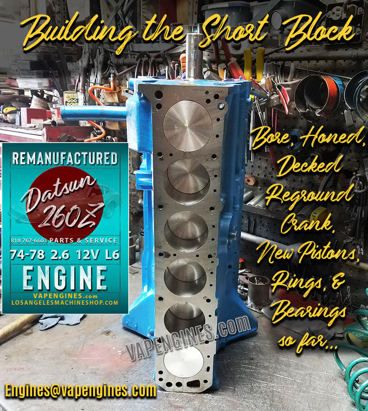 Remanufactured Nissan Datsun 260Z Engine - Need a Rebuild?