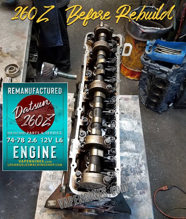Remanufactured Nissan Datsun 260Z Engine - Need a Rebuild?